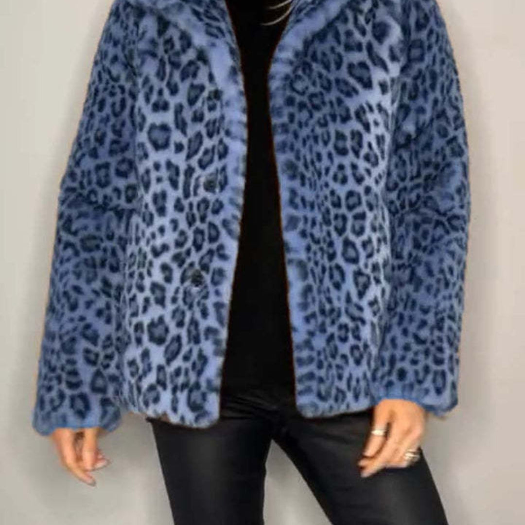 Mensu | Trendy Jakke Med Panterprint Til Kvinder